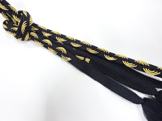 正絹　手組帯締め